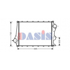 287006N AKS DASIS Интеркулер