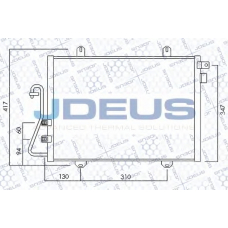 723M65 JDEUS Конденсатор, кондиционер