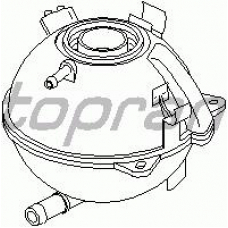 110 055 TOPRAN Компенсационный бак, охлаждающая жидкость