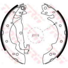 GS8177 TRW Комплект тормозных колодок