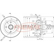 BD-3247 FREMAX Тормозной барабан