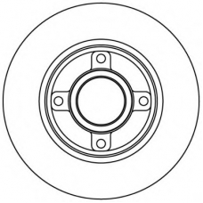 D1043 SIMER Тормозной диск