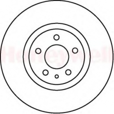 562061B BENDIX Тормозной диск