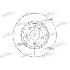 PBD4208 PATRON Тормозной диск