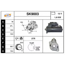 SK9003 SNRA Стартер