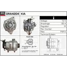 DRA4204 DELCO REMY Генератор