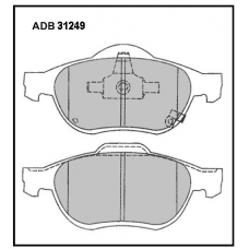 ADB31249 Allied Nippon Тормозные колодки