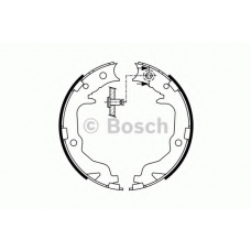 0 986 487 766 BOSCH Комплект тормозных колодок, стояночная тормозная с