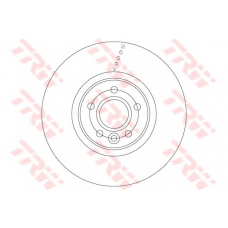 DF6676S TRW Тормозной диск