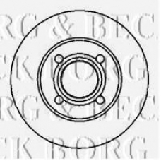 BBD4946 BORG & BECK Тормозной диск
