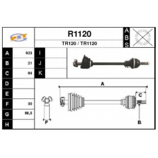 R1120 SNRA Приводной вал