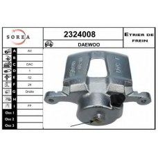 2324008 EAI Тормозной суппорт