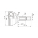 CVJ5576.10 OPEN PARTS Шарнирный комплект, приводной вал