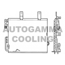 101573 AUTOGAMMA Конденсатор, кондиционер