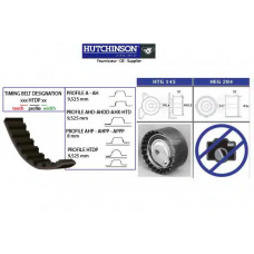 KH 149 HUTCHINSON Комплект ремня грм