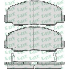 05P549 LPR Комплект тормозных колодок, дисковый тормоз