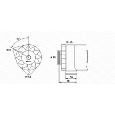 943356670010 MAGNETI MARELLI Генератор