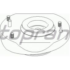 700 355 TOPRAN Опора стойки амортизатора