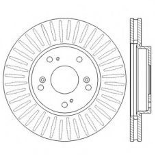 562547BC BENDIX Тормозной диск