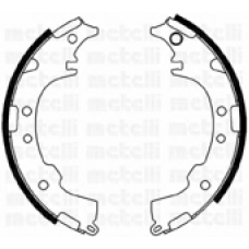 53-0434 METELLI Комплект тормозных колодок