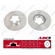 C3G036ABE ABE Тормозной диск