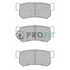 5000-1937 PROFIT Комплект тормозных колодок, дисковый тормоз