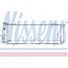 60997 NISSENS Радиатор, охлаждение двигателя
