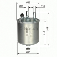 F 026 402 081 BOSCH Топливный фильтр