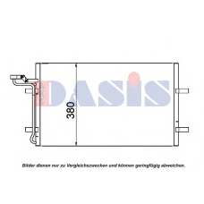 222008N AKS DASIS Конденсатор, кондиционер