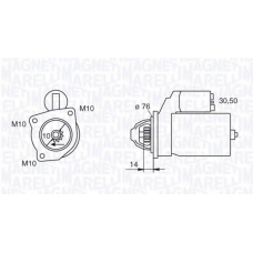 063280034010 MAGNETI MARELLI Стартер