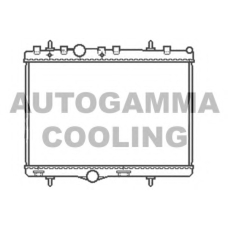 105040 AUTOGAMMA Радиатор, охлаждение двигателя