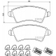 8DB 355 009-871<br />HELLA PAGID