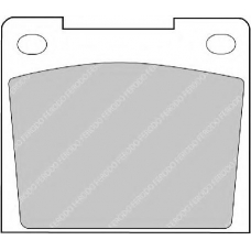 FDB811 FERODO Комплект тормозных колодок, дисковый тормоз