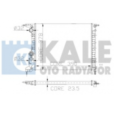 126600 KALE OTO RADYATOR Радиатор, охлаждение двигателя