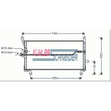 1720011 KUHLER SCHNEIDER Конденсатор, кондиционер