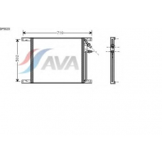 DF5020 AVA Конденсатор, кондиционер