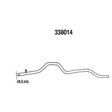 394333801400 MAGNETI MARELLI Выпускной трубопровод