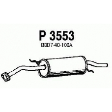 P3553 FENNO Глушитель выхлопных газов конечный