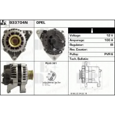 933704N EDR Генератор