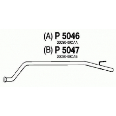 P5046 FENNO Труба выхлопного газа