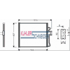 1420111 KUHLER SCHNEIDER Конденсатор, кондиционер