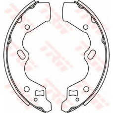GS7343 TRW Комплект тормозных колодок