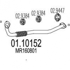 01.10152 MTS Труба выхлопного газа