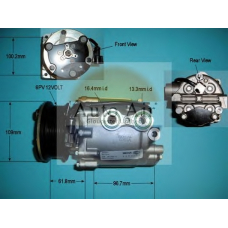 14-9662 AUTO AIR GLOUCESTER Компрессор, кондиционер