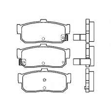 21713 164  0 5 T4067 TEXTAR Колодки тормозные