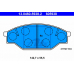 13.0460-5938.2 ATE Комплект тормозных колодок, дисковый тормоз