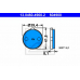 13.0460-4900.2 ATE Комплект тормозных колодок, дисковый тормоз
