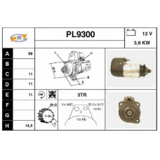 PL9300 SNRA Стартер