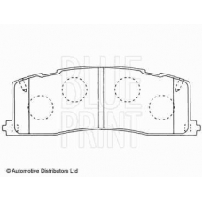 ADT342110 BLUE PRINT Комплект тормозных колодок, дисковый тормоз