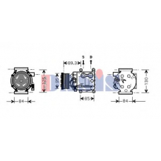 850567N AKS DASIS Компрессор, кондиционер